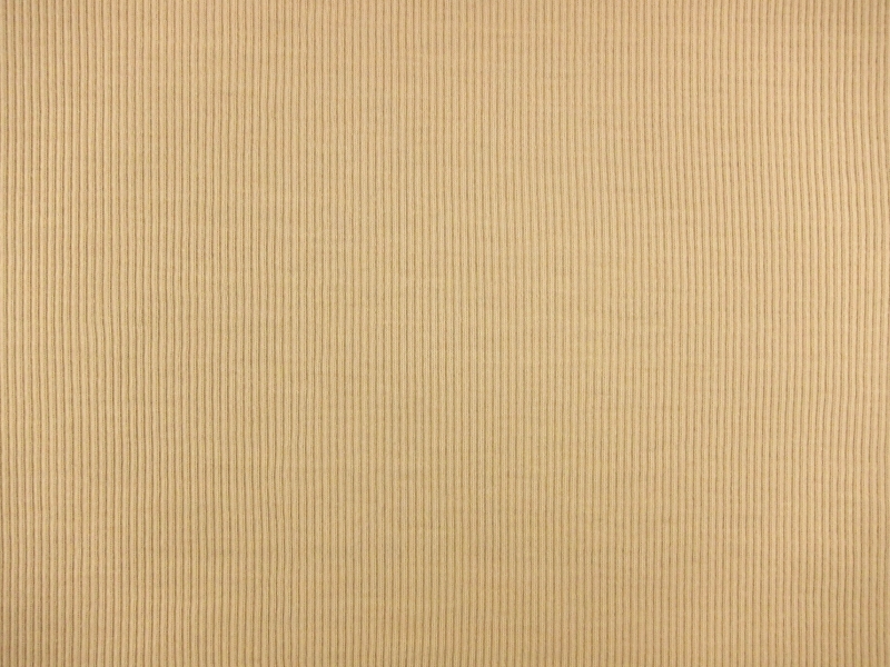 Virgin Wool Rib Knit in Nude0