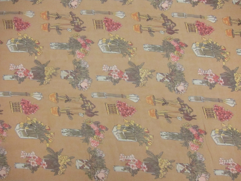 Iridescent Printed Silk Chiffon1