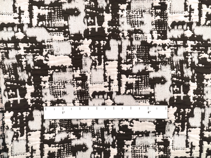 Abstract Geometric Brocade in Brown2