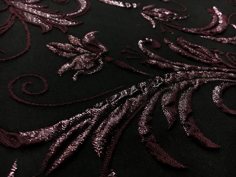 Metallic Brocade Panel with Renaissance Ornamentation2