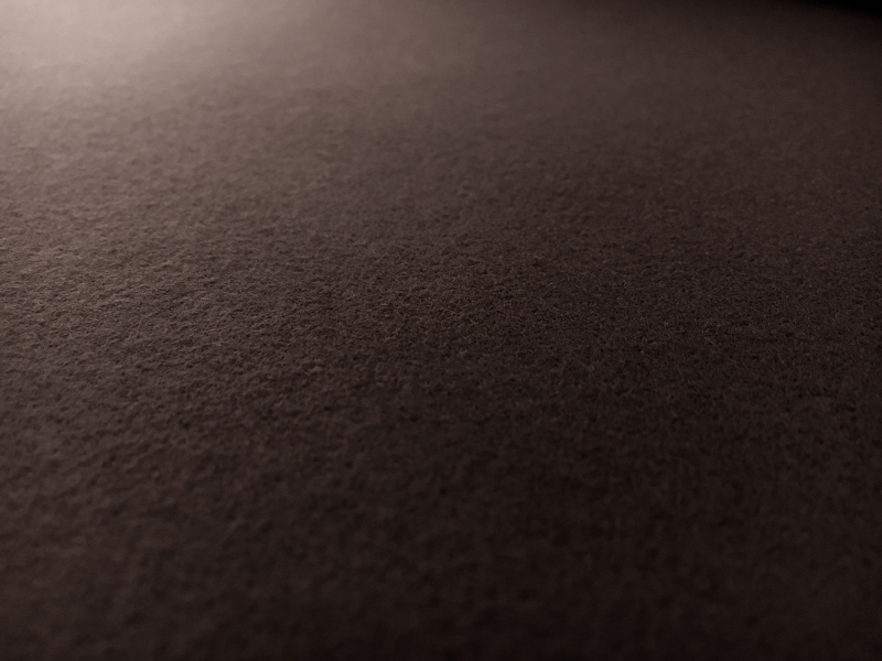 Italian Felted Wool Double Knit in Espresso 2