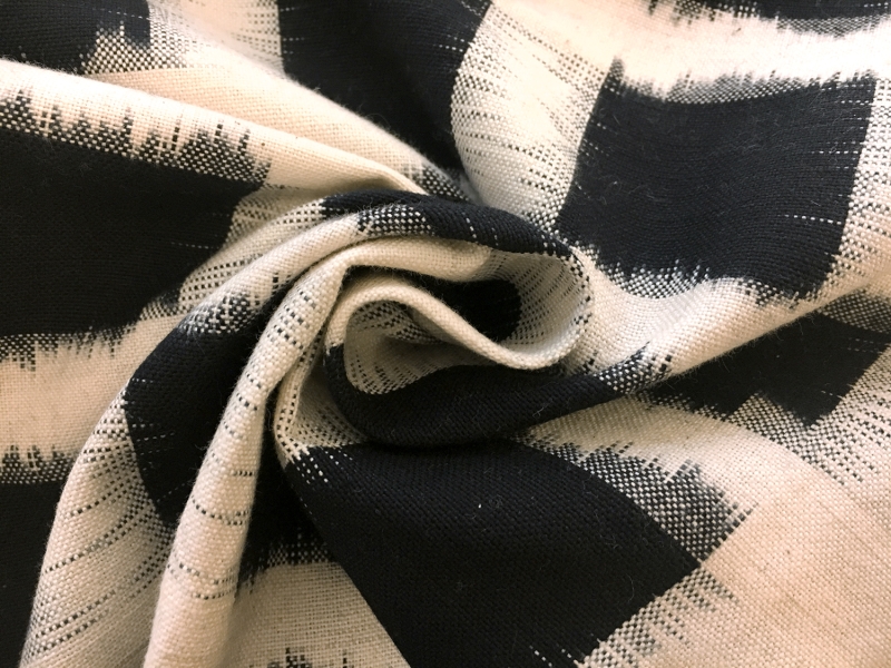 Cotton Ikat Squares Repeat1