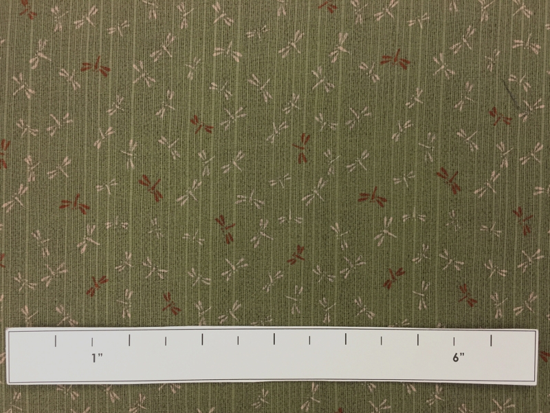 Japanese Doubleface Cotton with Dragonflies Pattern2