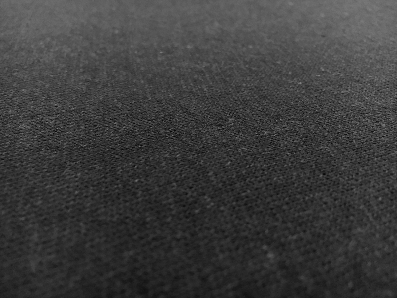 Hemp Organic Cotton Bamboo Sweatshirt Fleece in Black3