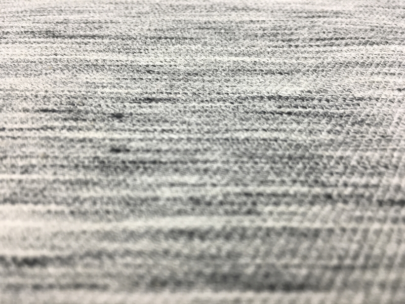 Doubleface Stretch Cotton Twill in Heather Graphite1