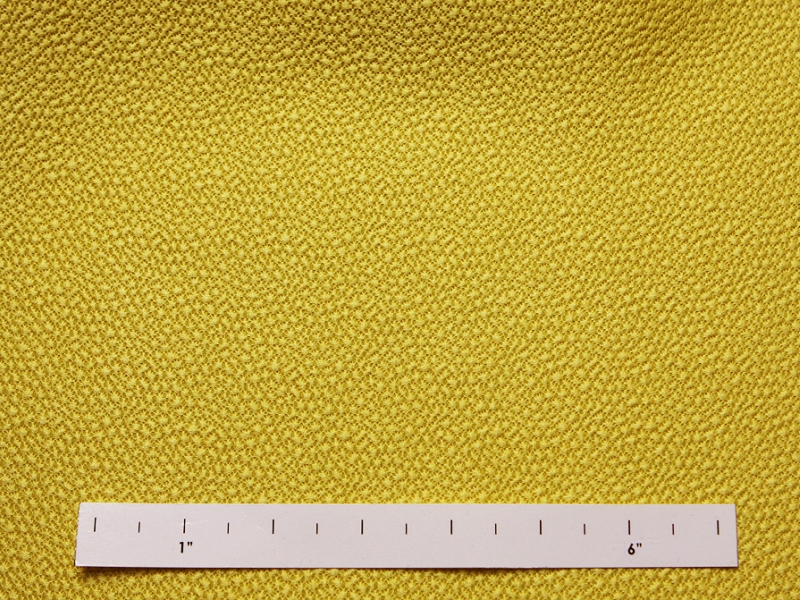 Silk and Wool Hammered Satin in Lemon Peel1