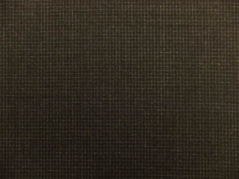 Virgin Wool Lycra Flannel Grid0