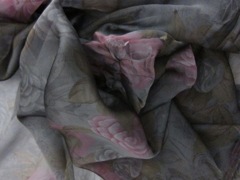 Iridescent Silk Chiffon Print2