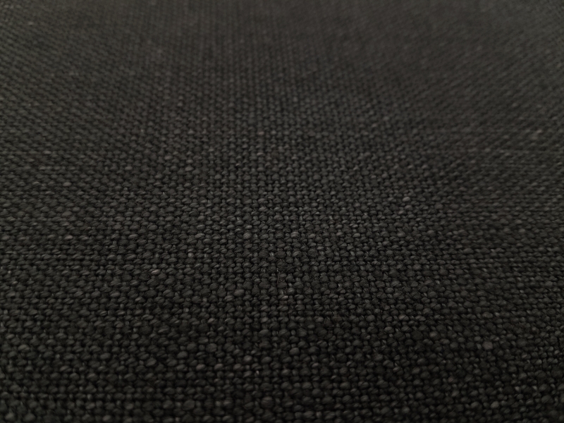 Linen Upholstery in Charcoal Grey0
