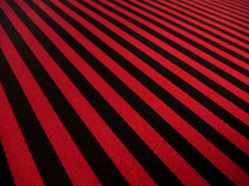 Double Face Silk Satin Stripe2