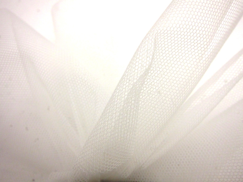 Italian Nylon Tulle in Greggio1