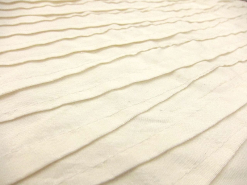 Tucked Silk Shantung2