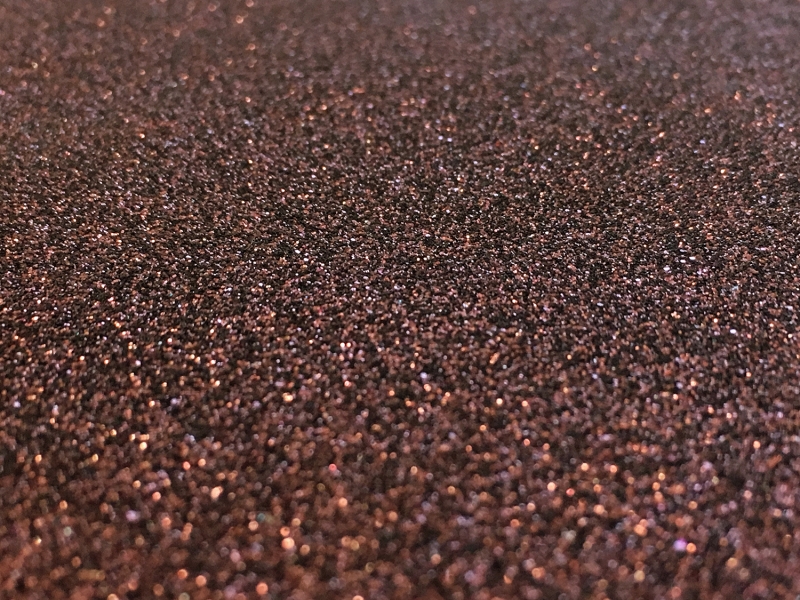 Heat Transfer Polyester Glitter Adhesive in Chocolate1