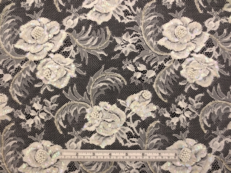 Beaded Chantilly Lace1