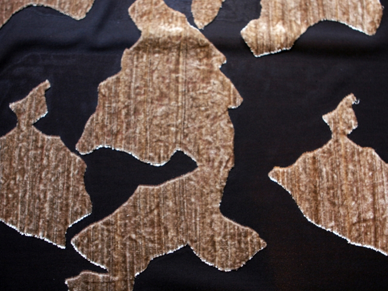 Silk Lycra Burnout Velvet1