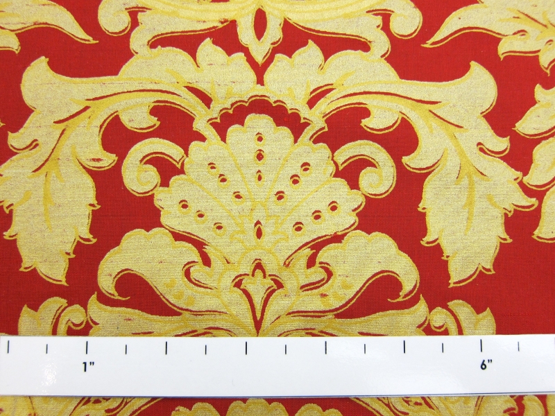 Pure Silk Printed Duppioni1