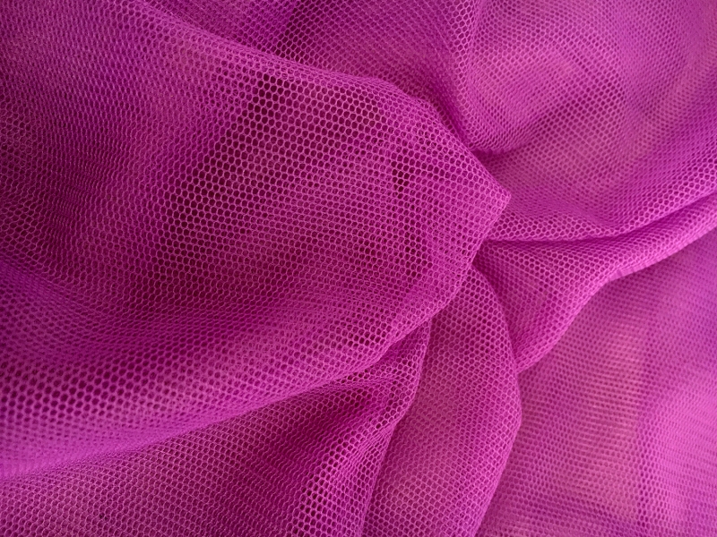 Nylon Bobbinet in Ciclamino0