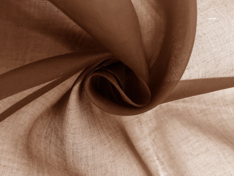 Swiss Cotton Organdy in Copper 0