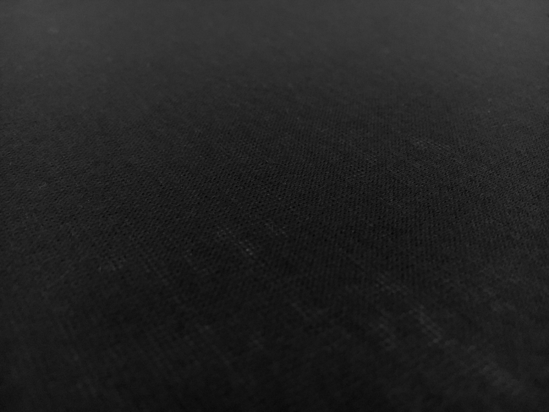 Italian Rayon Angora Blend Jersey in Black0