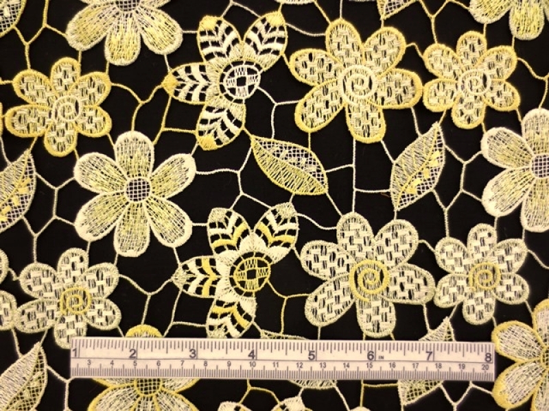 Metallic Guipure Lace1