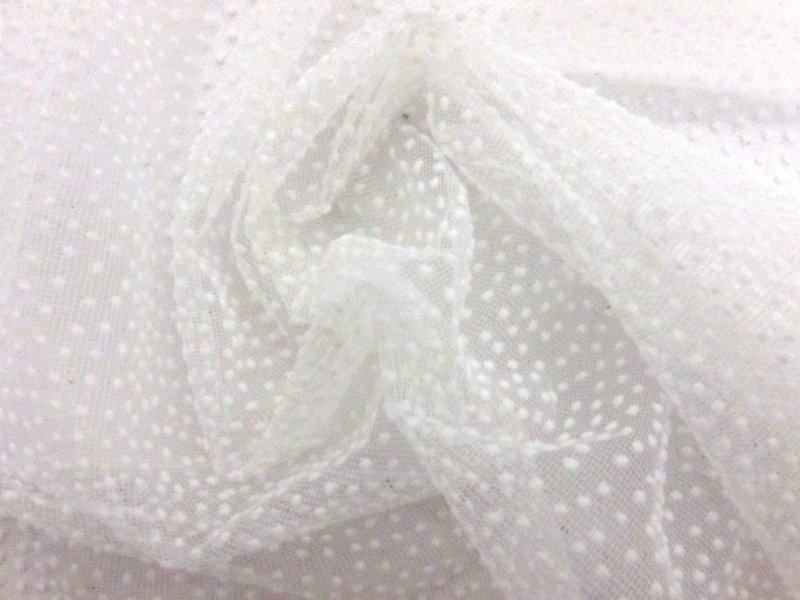 Polka Dot Flocking on Tulle3