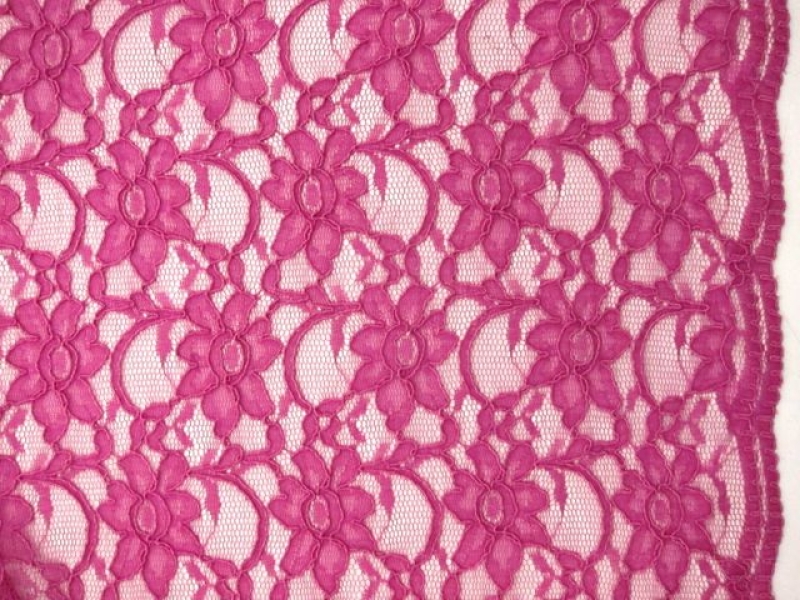 Cotton Nylon Alençon Lace0