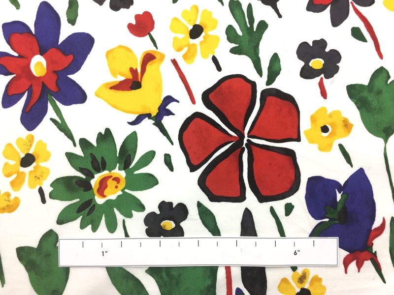Cotton Poplin Floral Print1