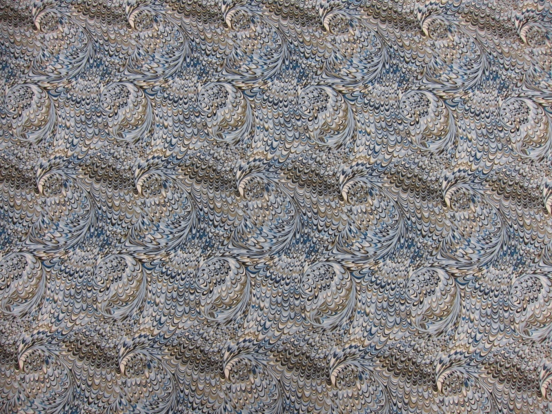 Printed Silk Double Geogette1