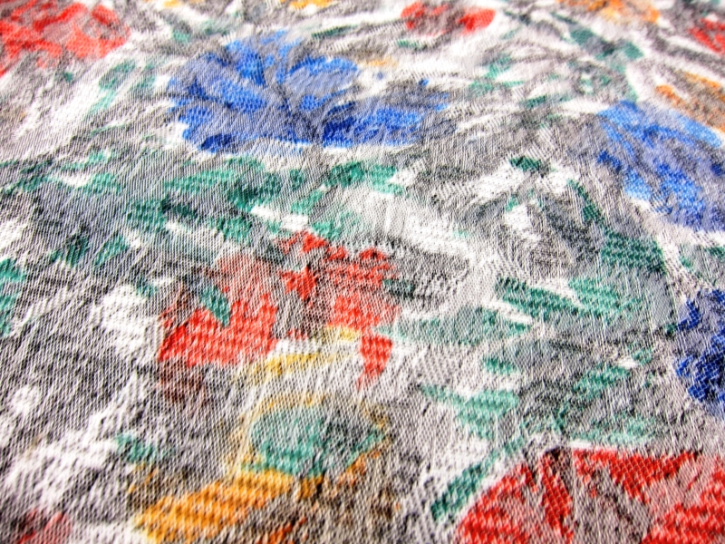 Silk and Rayon Brocade2