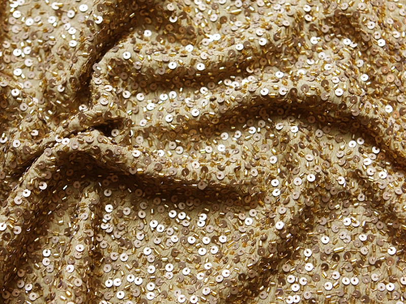 Sequins on Silk Chiffon3