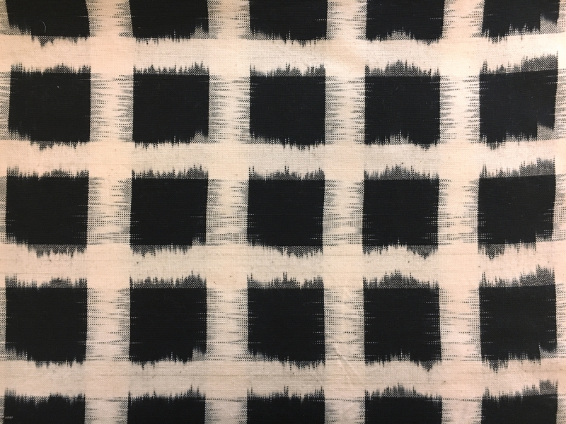 Cotton Ikat Squares Repeat0