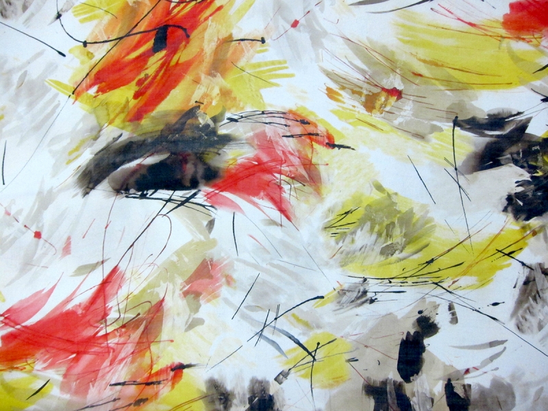 Printed Silk Chiffon0