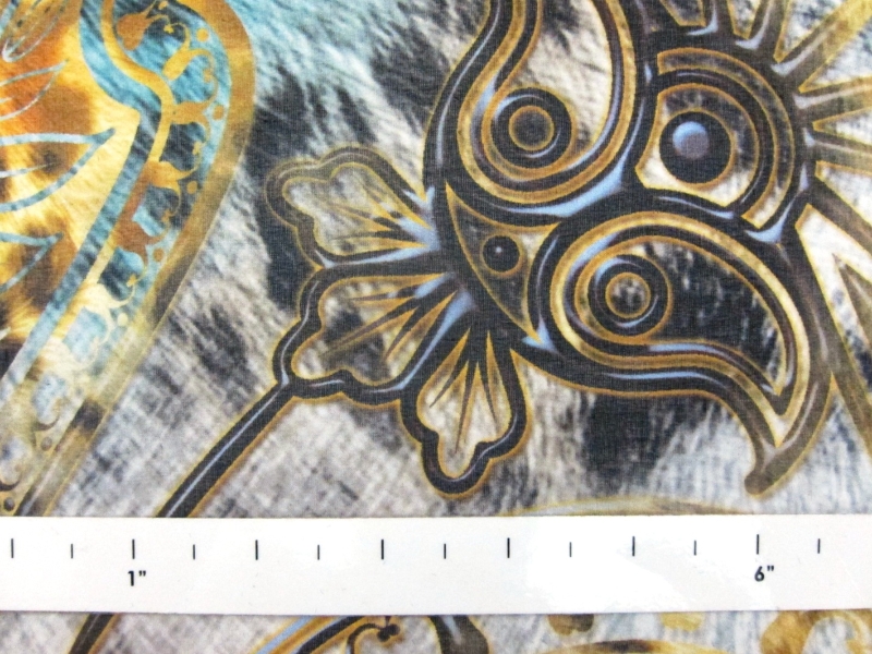 Printed Silk Chiffon1