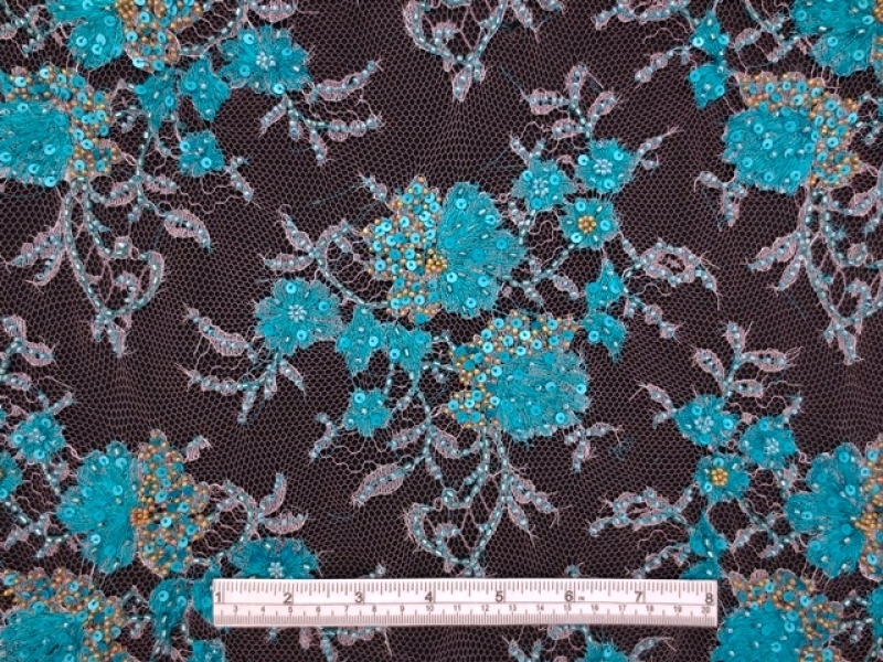 Beaded Metallic Lace1