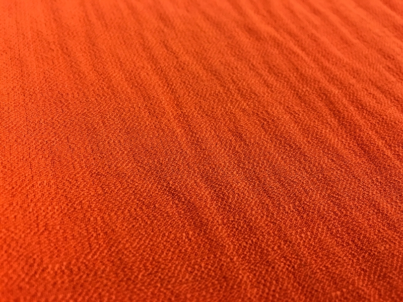 Rayon Nylon Crepe in Orange 0