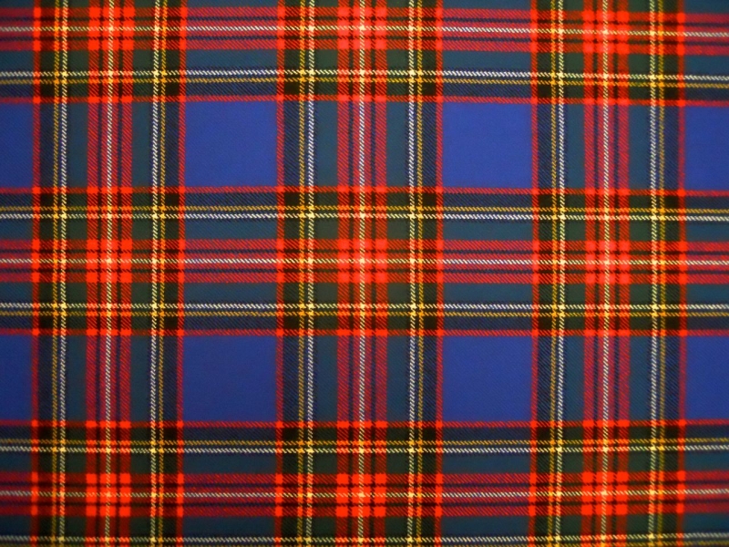 Virgin Wool Plaid0