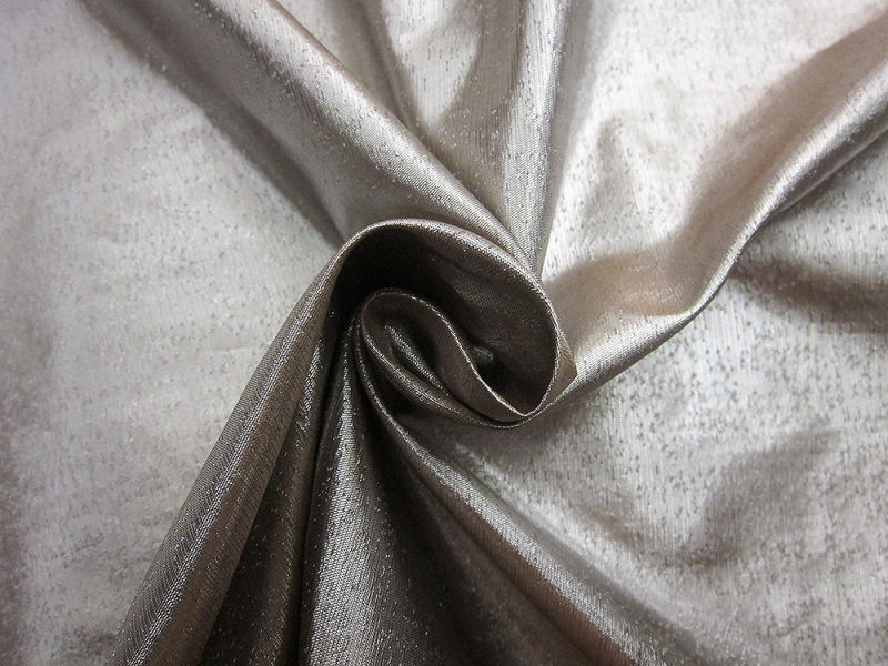 Silk and Lamé Duchesse Satin2