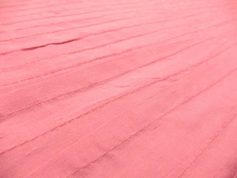 Tucked Silk Shantung2