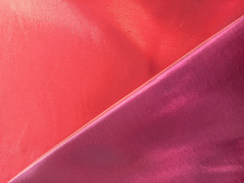 Silk and Polyester Blend Doubleface Lamé0