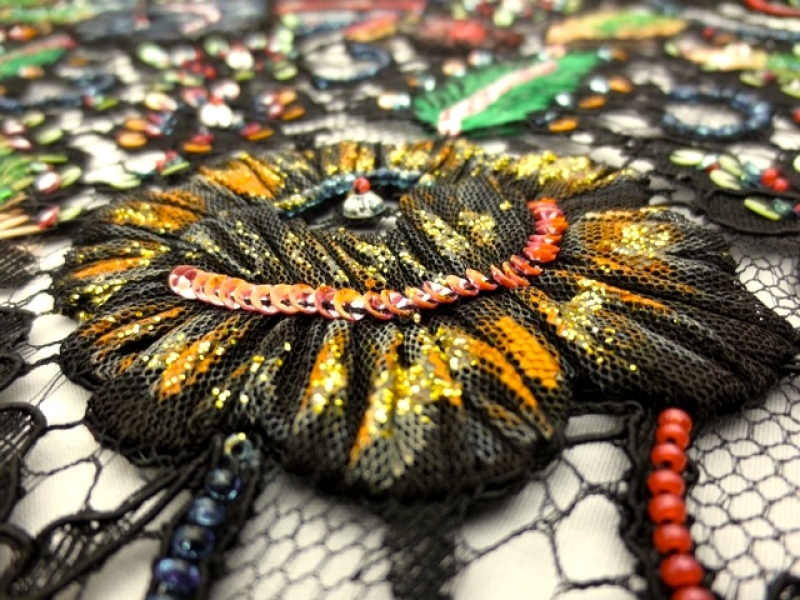 Beaded Chantilly Lace2