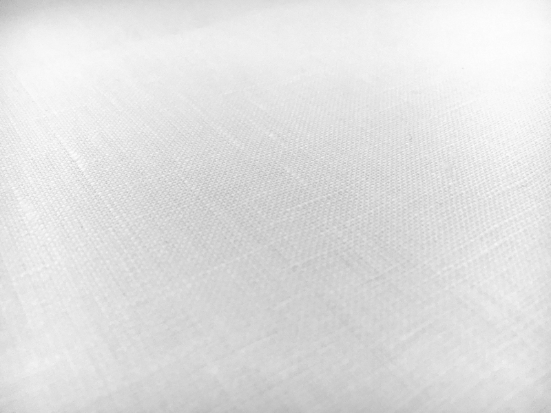 Extra Wide Light Weight Linen in White0
