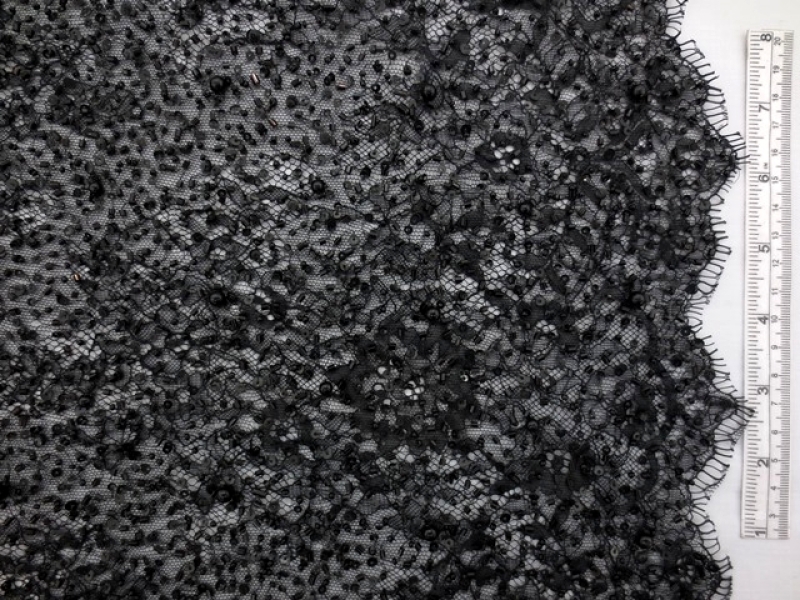 Beaded Chantilly Lace0