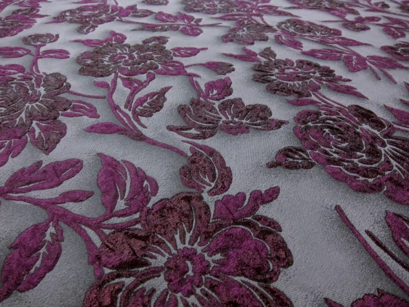 Silk Blend Metallic Cloque2