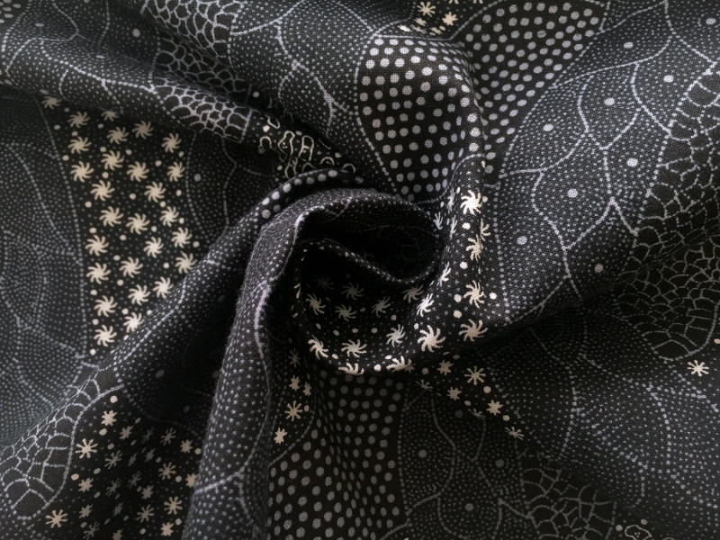 Australian Cotton Print With Aboriginal Motif1