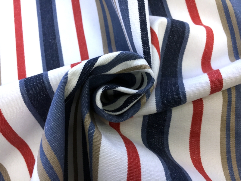 Cotton Upholstery Woven Stripe1