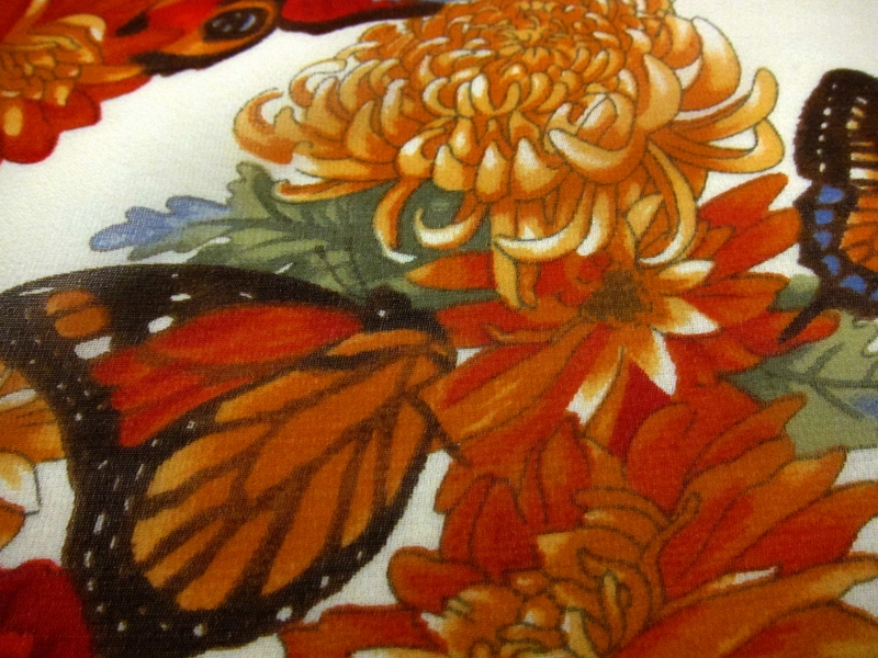 Printed Silk Chiffon 2