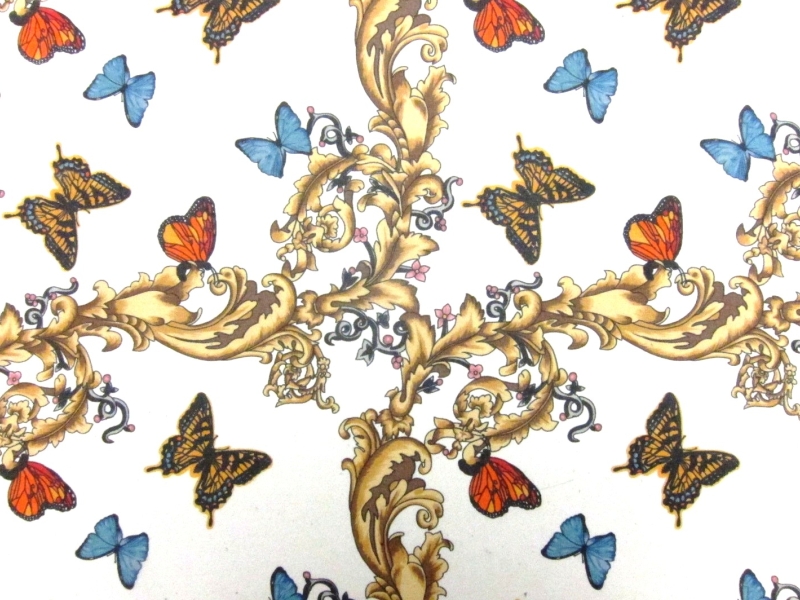 Printed Silk Chiffon0