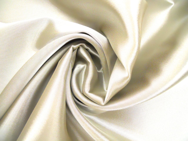 Silk Blend Satin Lamé0