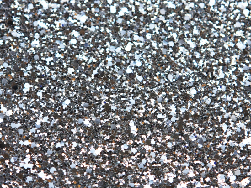 Glitter Canvas in Silver2