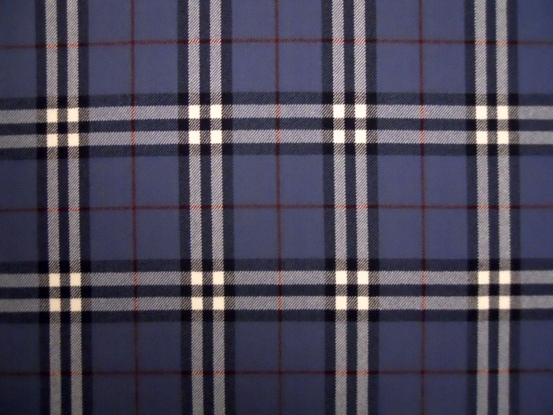 Virgin Wool Plaid0